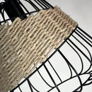 Axyaa Hemp Rope Weave Pendant Lights - Modern LED Living Room Dining Decor