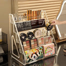 Axyaa Acrylic Makeup Organizer with 4 Layers for Cosmetics and Dressing Table Storage