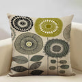 Nordic Style Cotton Tree Of Love Throw Pillow Cover 45x45CM Square Axyaa Brand