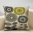 Nordic Style Cotton Tree Of Love Throw Pillow Cover 45x45CM Square Axyaa Brand