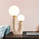 Axyaa Nordic LED Desk Lamp - Minimalist Designer Bedside Table Lamp