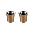 Axyaa Double Wall Espresso Tumbler Glasses Set