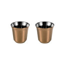 Axyaa Double Wall Espresso Tumbler Glasses Set
