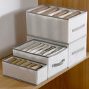 Axyaa White Pants Jeans Drawer Organizer Cabinet - Wardrobe Storage System