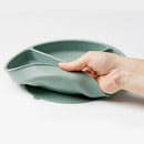 Axyaa Silicone Kids Tableware: High Temp Resistant, Drop-proof, Food Grade Child Bowl & Plate