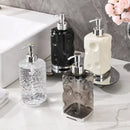 Axyaa Clear Soap & Body Wash Dispenser with Reusable Hand Pump