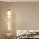 Axyaa Postmodern Silk Pendant Lamp for Bedroom and Living Room