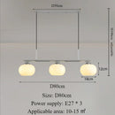 Axyaa Nordic Glass LED Pendant Lights for Home Decor and Interior Lighting