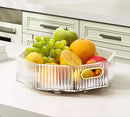 Axyaa Modern Acrylic Fruit Plate Transparent Simple Living Room Decor