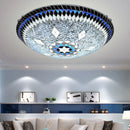 Axyaa Glass Art Ceiling Lights LED Chandelier for Home Decor