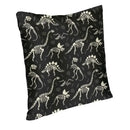 Axyaa Dinosaur Fossil Cushion Cover | Skeleton Throw Pillowcase for Sofa Car Home Decor
