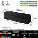 Axyaa 3D Ambience Fireplace Electric LED Humidifier for Indoor Living Room Decor