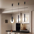 Axyaa Modern LED Pendant Lights - Geometry Hanging Lamps for Living Room, Bedroom, Kitchen