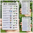 Axyaa Kids Daily Chores Chart for Responsibility & Self-discipline