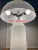 Axyaa Nordic Mushroom LED Desk Lamp for Eye Protection and Interior Decor Lighting