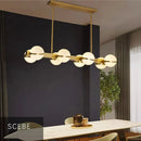 Axyaa Modern Pendant Chandeliers for Dining Room Indoor Lighting