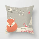 Axyaa Christmas Printed Pillowcases - Festive Home Decor Items