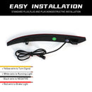 Axyaa LED Rear Bumper Reflectors for Ford Mondeo Fusion 2013-2018