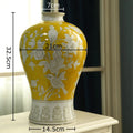 Axyaa Blue White Vase Pot Flower Arrangement Room Decor Aesthetic Flowers Vases