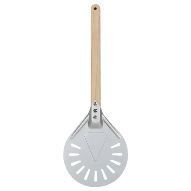 Axya 9-inch Perforated Pizza Peel with Non-Slip Handle