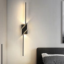 Axyaa Modern LED Black Wall Light Sconce for Indoor Lighting Decor