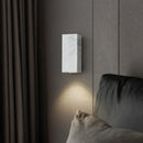 Axyaa Marble Wall Light: Elegant Bedroom Sconce Lamp for Home Decor & Illumination