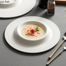 Axya Ceramic Solid Color Dinner Plate Set