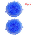 Axyaa Silicone Stretch Lids: Reusable Food Seal Covers for Freshness & Storage
