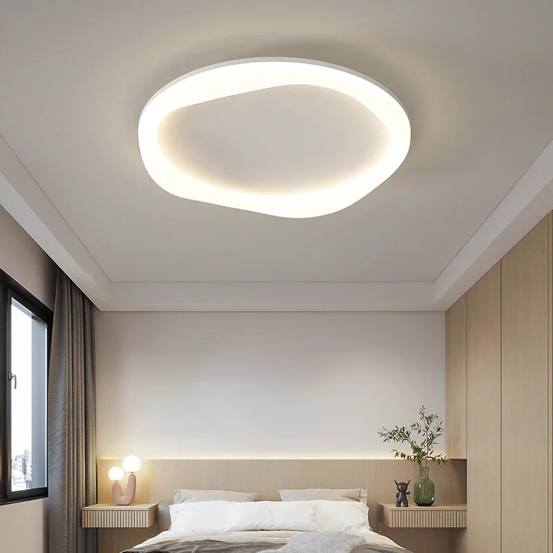 Axyaa Cloud Ceiling Light: Modern Nordic Household Lamp for Master Bedroom and Living Room