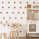 Axyaa Boho Hearts Wall Sticker Children's Room Nursery Art Decal Mural