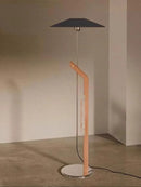 Axyaa Scandinavian Sofa Side Umbrella Lamp Wabi-Sabi Bedroom Decor Standing Floor Lamp