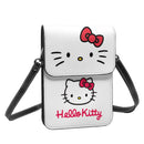 Axyaa Hello Kitty Cell Phone Purse Leather Wallet Kuromi Crossbody Bag Fashion Card Holder