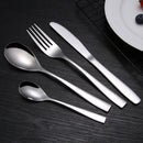 Axyaa Stainless Steel Cutlery Set - Knife, Fork, Spoon for Dining and Picnics