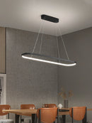 Axyaa Modern LED Chandeliers: Kitchen Dining Living Room Ceiling Pendant Light