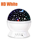 Axyaa Starry Night Light Projector 360° Rotation 12 Color Changing LED USB Lamp