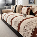 Axyaa Plush Sofa Cover: Soft & Stylish Couch Protector for Modern Living Room