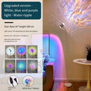 Axyaa Sunset Halo Double-Sided LED Floor Light