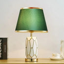 Axyaa Contemporary Ceramic Table Lamp LED Dimming Desk Light for Home Living Room