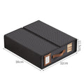 Axyaa Fabric Storage Box: Foldable, Breathable, Moisture-proof, Collapsible Bed Sheet Storage Box