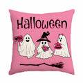 Halloween Ghost Pillowcase by Axyaa - Sofa Decor Throw Pillow Cover