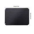 Axyaa Quick Thaw Plate: Fast Thawing for Frozen Food, Meat, Fruit - Kitchen Gadget