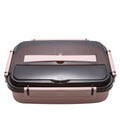 Axyaa Lunch Box Set with Spoon & Fork | High Capacity, Leakproof, Microwave Safe