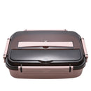 Axyaa Lunch Box Set with Spoon & Fork | High Capacity, Leakproof, Microwave Safe