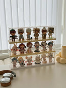 Acrylic Mystery Box Display Rack for Axyaa Figures and Dolls Organizing