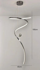 Axyaa Modern LED Pendant Chandeliers for Living & Dining Room Lighting