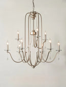 Axyaa French American Crystal Lighting for Living Room, Restaurant, and Homestay