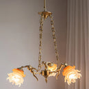 Axyaa French Angel Copper Hanging Lamp for Dining Bar Bedroom Living Room