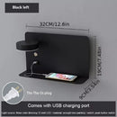 Axyaa Rotatable Button Switch Wall Lamp with USB Charging and 330° Lamp Head Rotation