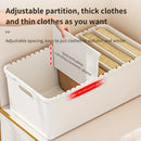 Axyaa Clothing Organizer Box with Grids for Wardrobe, Jeans, Trousers, Pants, Sweaters