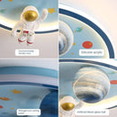 Axyaa Nordic Space Cartoon Chandelier for Kids Room LED Ceiling Lights